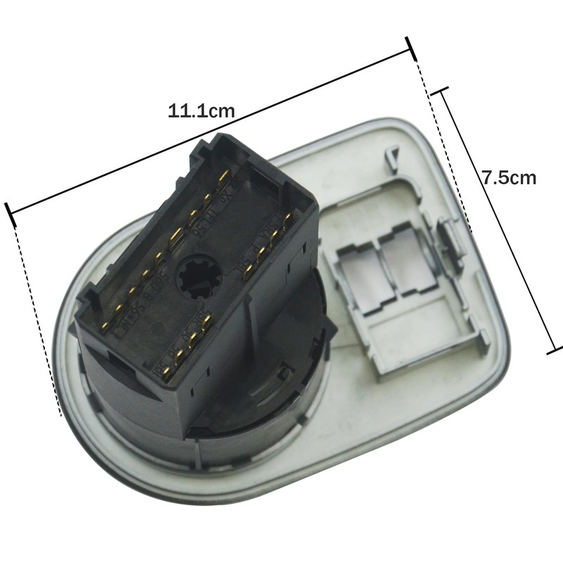 Kalunfex Fog Light Switch for Ibiza IV 6J1941531J Headlight Control