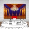 DePhoto 7x5FT Castle Palace Backdrop Beast's Palace Background for Girls