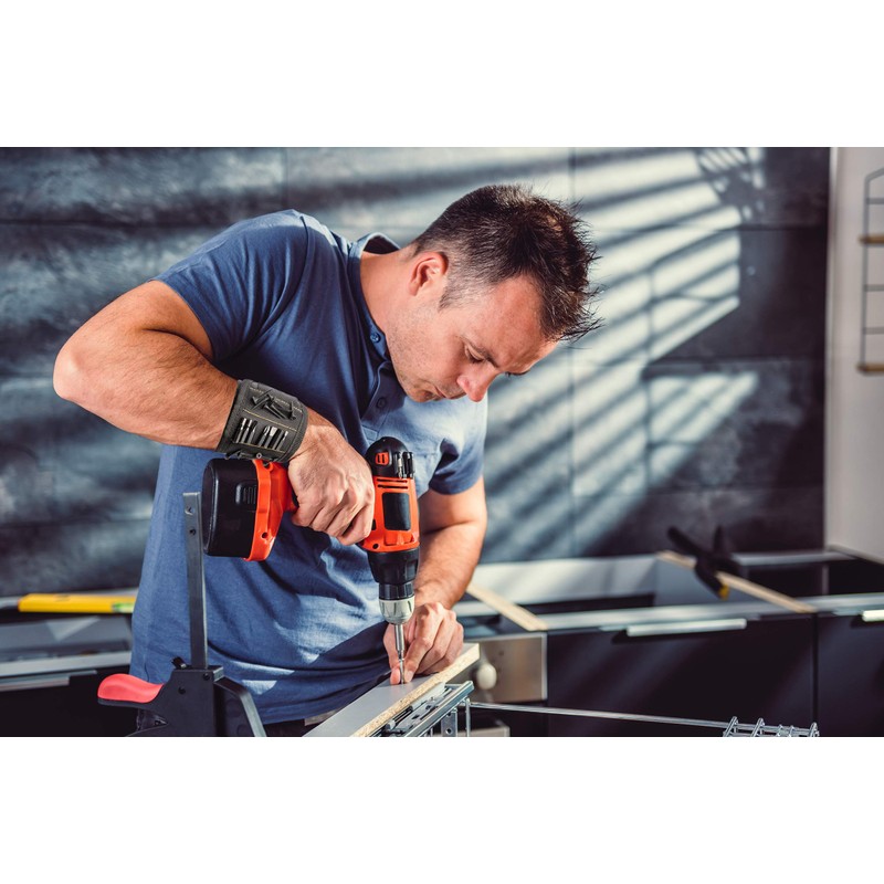 Magnelex Magnexpert Magnetic Wristband for Holding Screws, Nails and Drill
