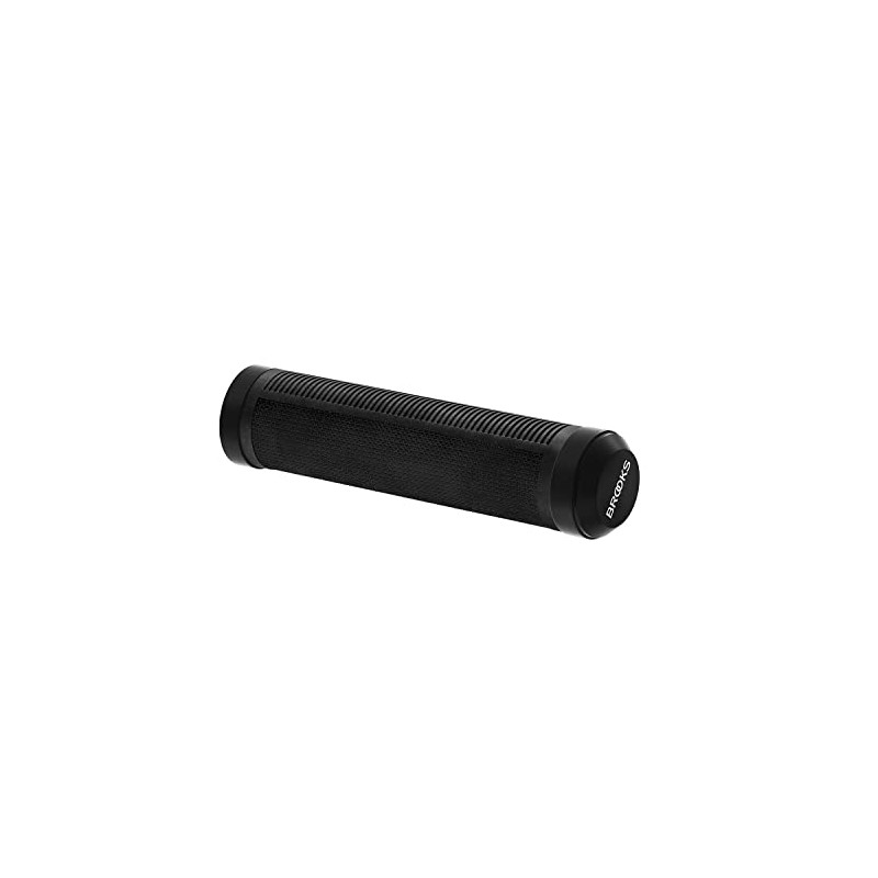 Brooks Rubber Grips (130+130mm) - Black-New22 Unisex Adult Handle -