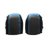 Silverline 692248 Gel Layered Flooring Knee Pads Adjustable, Black/ 300C