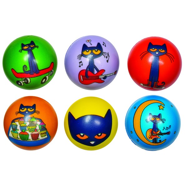 Raymond Geddes Pete The Cat Stress Ball Fidget Toy Set