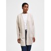 SELECTED FEMME Female Cardigan Long, Beige2