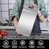 Titanium Chopping Board Set of 3, S316 Stainless Steel Boards