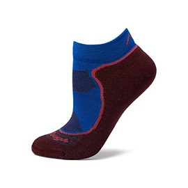 Darn Tough 19441986 Marine Marine Socks No Show Light Cushion (Burgundy/S/Lady's)
