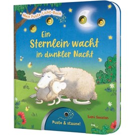 Mein Puste-Licht-Buch: Ein Sternlein wacht in dunkler Nacht: Gute-Nacht-Buch mit Puste-Licht und LED-Lämpchen
