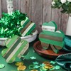 St. Patrick's Day Table Wooden Signs 3 Pcs St. Patrick's