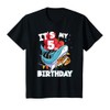 It's my 5th Birthday 5 Year Old Shark Birthday T-Shirt