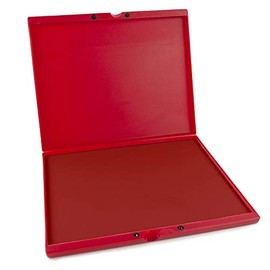 Industrial Stamp Pad, Extra Large 9.25" x 12.25" Stamp Pad - Red Ink