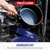 Blue Diamond Nonstick 2QT Saucepan with Lid, Non Toxic PFAS-Free
