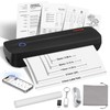 VEVOR Portable Printer - 2600mAh Battery, 203 DPI, Bluetooth Inkless