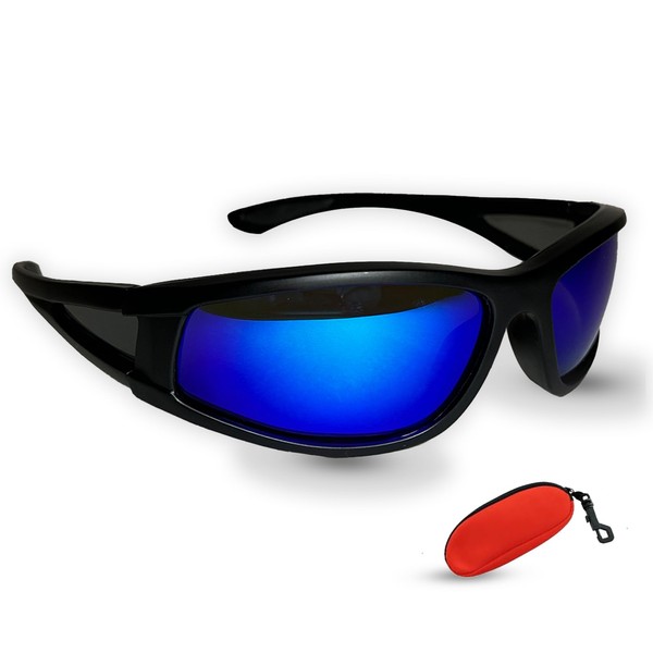 Sunshine Lane Floating Polarized Sunglasses Men & Women, Classic Wrap