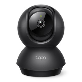 Tapo TP-Link Tapo 2K Pan/Tilt Indoor Security Camera for Baby Monitor, Pet Camera | Motion Detection & Tracking | 2-Way Audio | Cloud & SD Card Storage | Works w/Alexa & Google Home | Black | Tapo C211