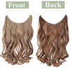 Hairpiece Extensions, 1 Bundle for Thickening Hair, Smooth with Invisible