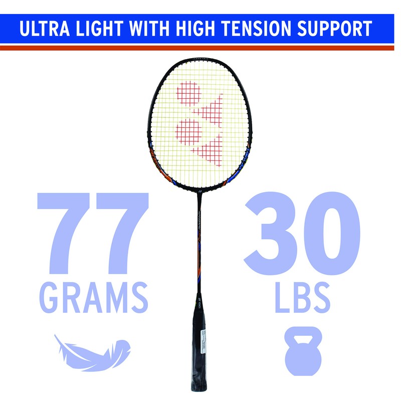 YONEX Nanoray Light 18i Graphite Badminton Racquet (Black) | YONEX