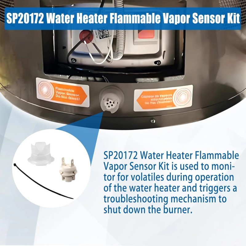 For Rheem Ruud SP20172 Water Heater Flammable Vapor Sensor Kit