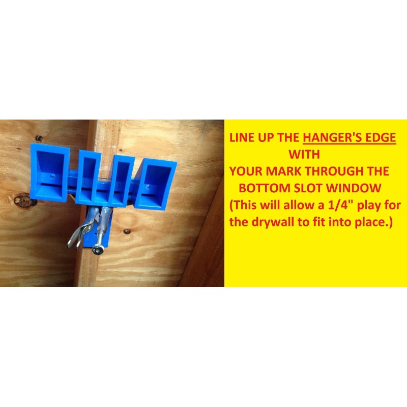 Hanger's Edge Drywall Tools (DIYer Installation Kit or Drywall Lift)
