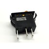 GAMA Electronics Amber Illuminated Off-On Rocker Switch 6A@12VDC