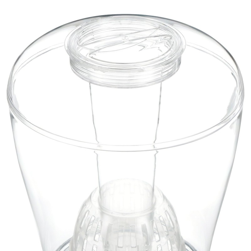 CreativeWare 3 Gallon Beverage Dispenser With Ice Cylinder And Fruit