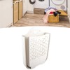 Collapsible Hanging Laundry Basket PP Wall Mounted Collapsible Laundry Hamper