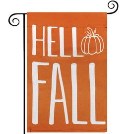 3D Sunflower Fall Garden Flag, ESTTOP 12.5x18 Inch Vertical Double Sided Pumpkin & Buffalo Plaid Yard Flag, Fall Decorations for Home, Farmhouse Outdoor Fall Decorations for Autumn Thanksgiving Day