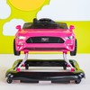 Bright Starts Ford Mustang 4-in-1 Pink Baby Activity Center &