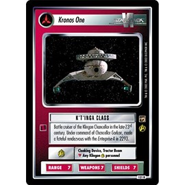 Decipher Star Trek CCG 1E TMP Motion Pictures Kronos ONE 121R+