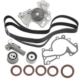 POPSTORE CTBK-A009WPHT Timing Belt Kit with Water Pump Replacement for 1999-2010 Hyundai Kia 2.7L Engine Code G6BA