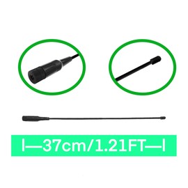 Flexible Receiving Antenna for Garmin Alpha 100 200 200i Astro 220 320 430 GPS Long Antenna Cable Adapter (Black)