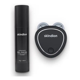 Skindion levantamiento facial con microcorriente color negro