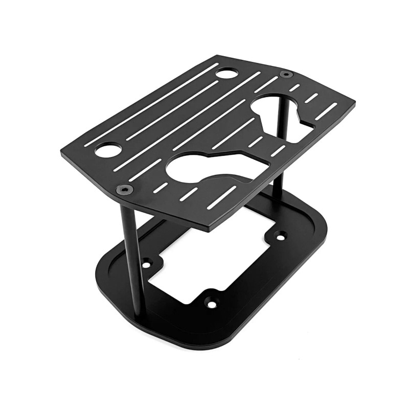 HRC Optima Battery Tray Billet Polished Ball Milled Chevy Ford