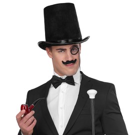 W WIDMANN MILANO Party Fashion 03102 - Filzhut, extra groß, 20 cm, Kopfbedeckung, Accessoire, 18. und 19. Jahrhundert, Karneval, Mottoparty