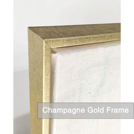 Abstract Palm Tree Paintings Framed: Tropical Seaside Coconut Tree Canvas Painting Golden Framed for Living Room (24''W x 36''H x 2 PCS, Multi-Sized)