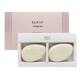 CLBIO Premium Collagen Bar Cleansing Soap 100g 1 set 2 pieces / 씨엘바이오 프리미엄 콜라겐 바 클렌징 비누100g 1세트 2개