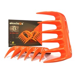 Jolly Green Products Ekoclaws Meat Claws, Professional Series Bear Claws for Shredding Meat, BBQ Accessories to Shred, Pull, Lift & Carve Food