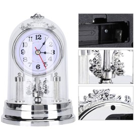 Nicoone Silent Retro Mantel Clock for Home & Office