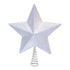 Kurt Adler Star Treetop, 13.5-Inch, Silver