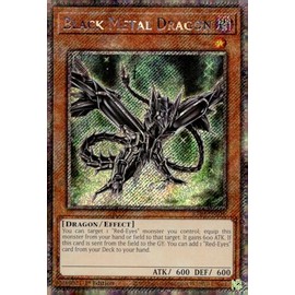 Black Metal Dragon (Platinum Secret Rare) - RA04-EN016 - Platinum Secret Rare - 1st Edition