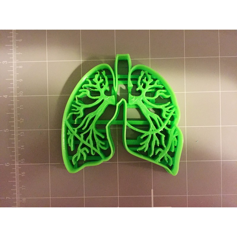 Lung Anatomy Cookie Cutter