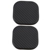 Ciieeo 4Pcs Wear Resistant Car Cup Coasters Non Slip Square