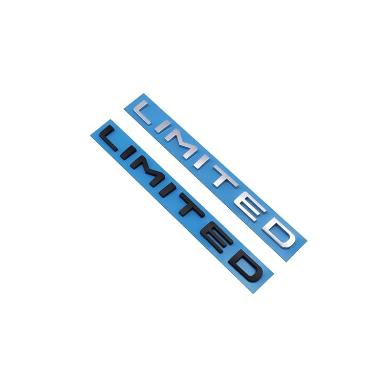1x Limited Letter Car Side Rear Trunk Emblem 3D Badge