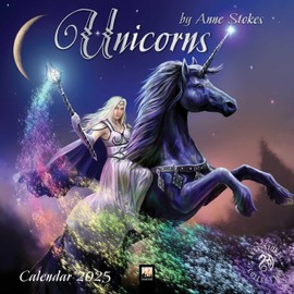 Unicorns by Anne Stokes – Einhörner von Anne Stokes 2025: Original Flame Tree Publishing-Kalender [Kalender] (Wall-Kalender)