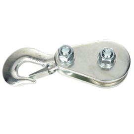 SCITOO Snatch Block 4400 lbs (2 Ton) Heavy Duty Block Pulley Hoists Self Recovery Accessory 1pcs