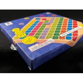 Robud - 10 + 10 Addition Table - 100 Pieces - Montessori - Educational - Wooden