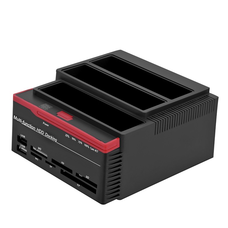 2.5inch 3.5inch DualBay USB3.0 SAta IDE HDD Docking Station Offline