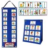 zalati Children's Calendar Chart Children's Visual Schedule Wall Daily Planner