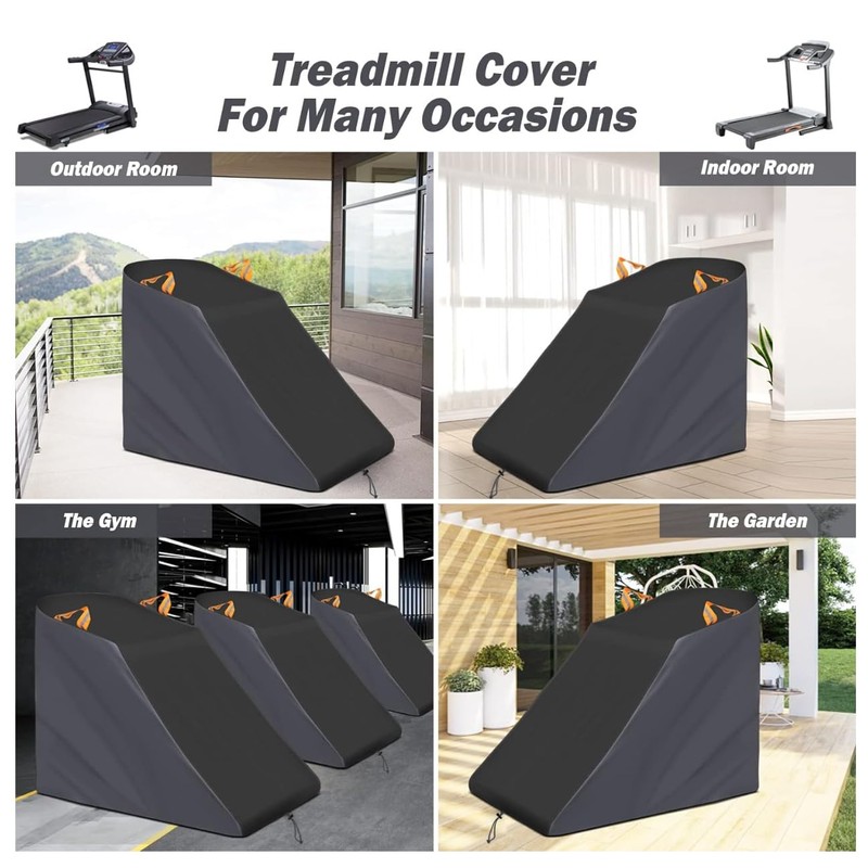 Treadmill Cover, Suitable for 2-in-1 Treadmill for Home, Foldable Treadmill,
