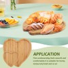 Wooden Serving Tray, Heart Charcuterie Boards for Wedding, Housewarming