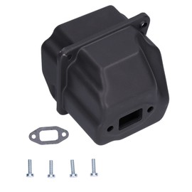 Silencer Muffler Gasket With Screw, Exhaust Muffler Kit For Chainsaw 024 026 MS240 MS260 Garden Accessories