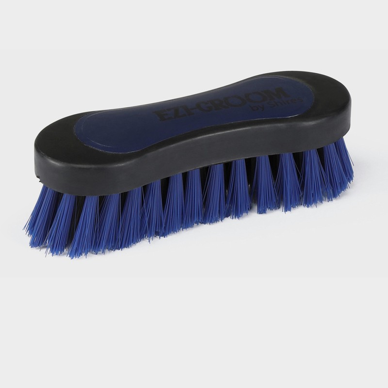 Shires 1486 Ezi-Groom Small Grip Hoof Brush Navy Blue